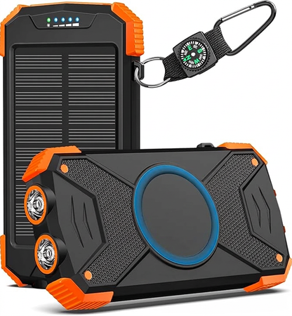 NoodStroom zonne-powerbank