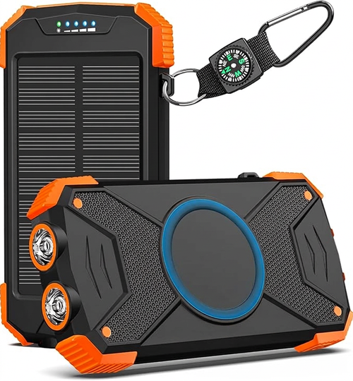 NoodStroom zonne-powerbank