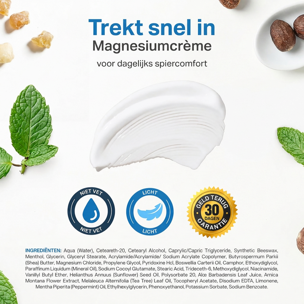 PijnRust magnesiumcrème