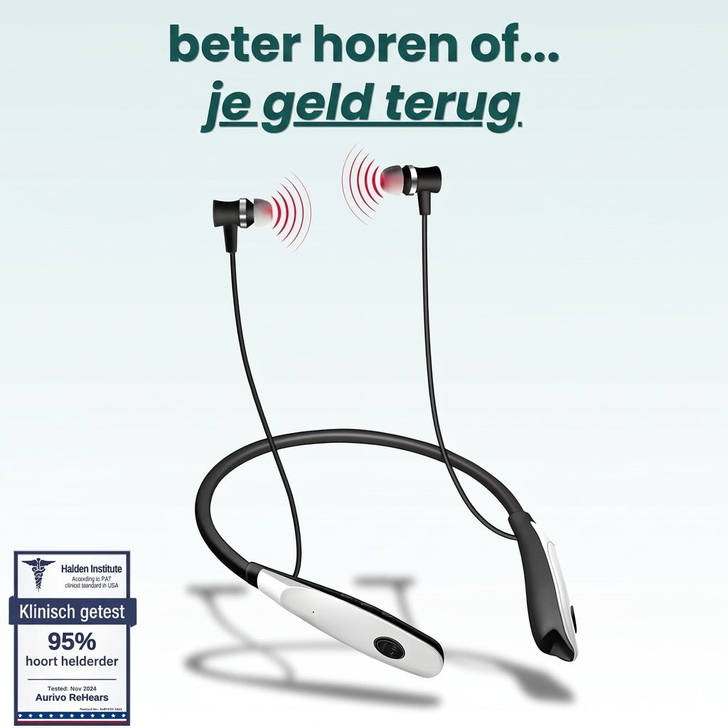ReHears roodlichttherapie nekband