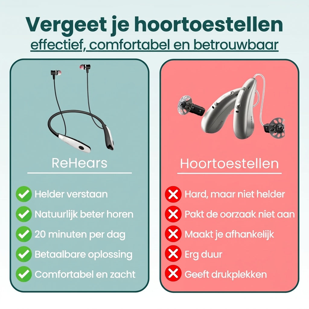 ReHears versus hoortoestellen