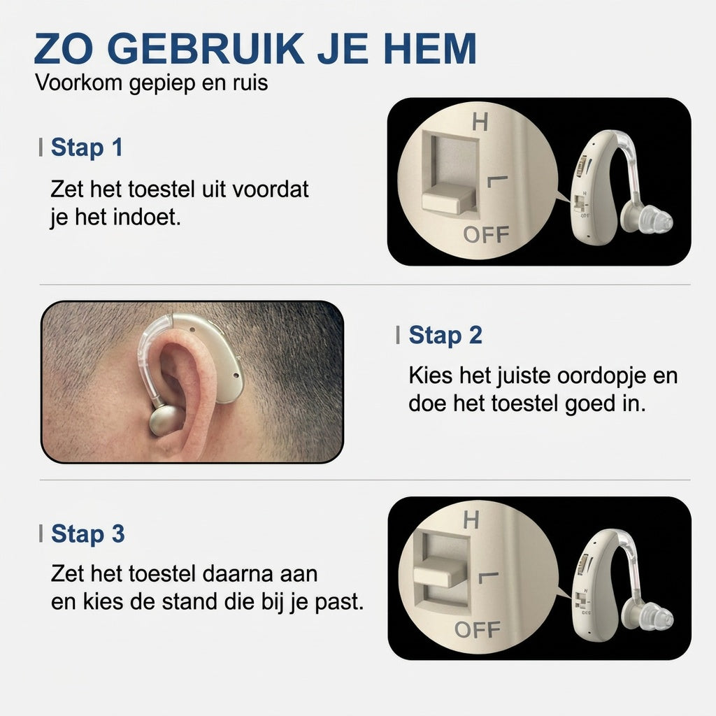 Zo gebruik je hem