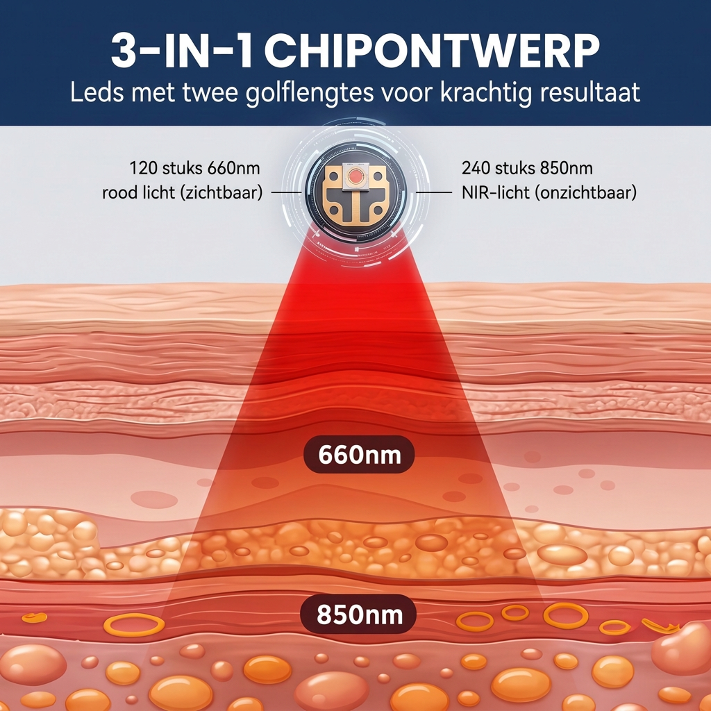 VoetRust™ Roodlichttherapie voor Neuropathie