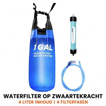 WaterRust waterfilter op zwaartekracht